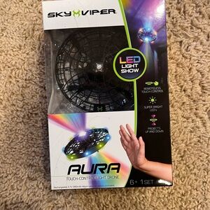 Aura LED Light Show Drone - Black